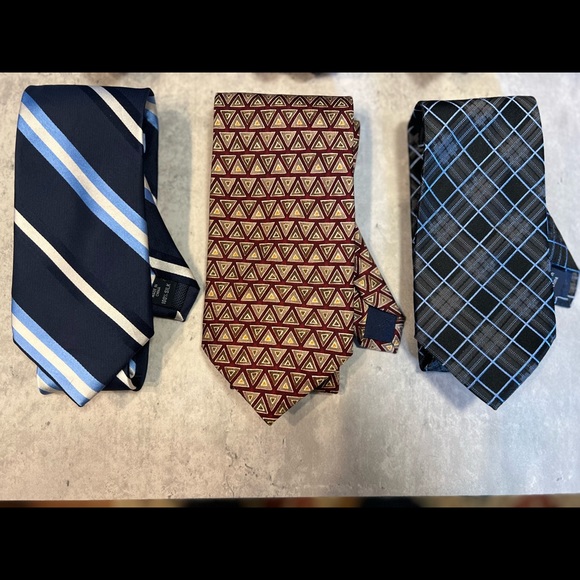 Lot of 6 Silk Ties Nautica Consenso Uomo Banana Republic J.Crew Jimmy V - Picture 5 of 10